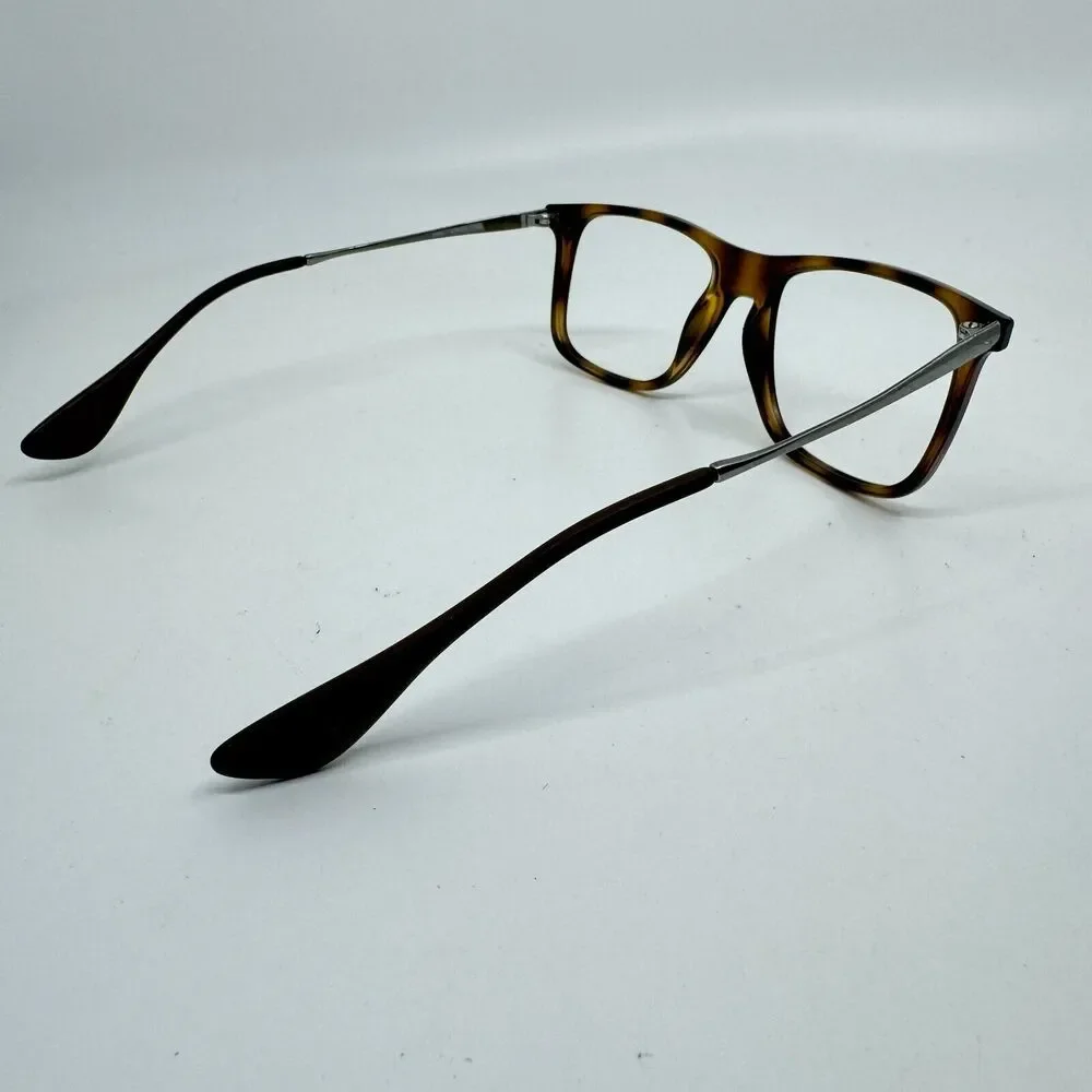 Ray Ban RB7054 5365 Unisex Matte Havana Square Eyeglasses Frames 51/17~140 11875